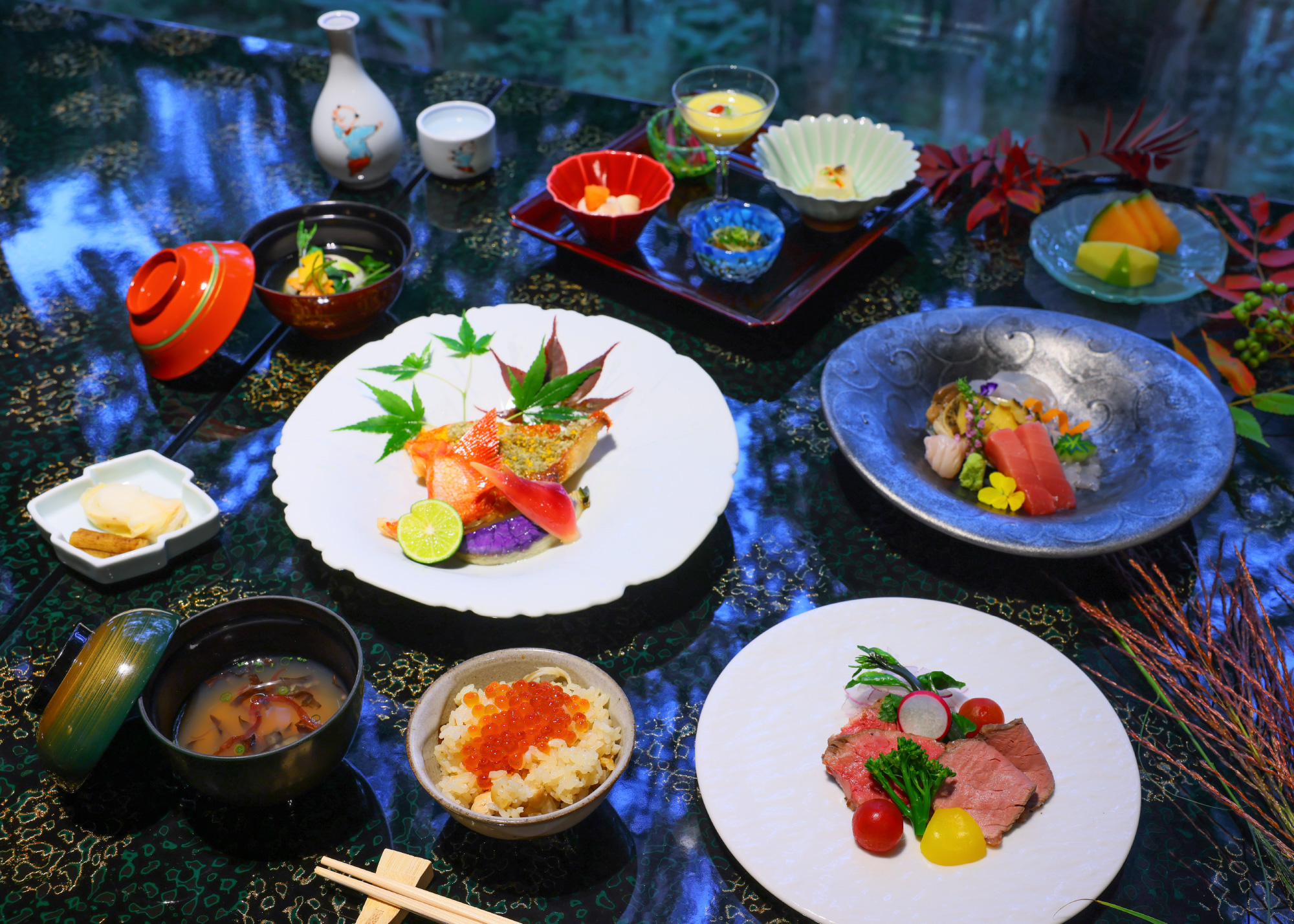 和食会席 写真