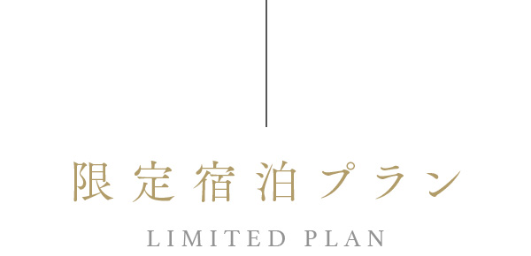 限定宿泊プラン LIMITED PLAN