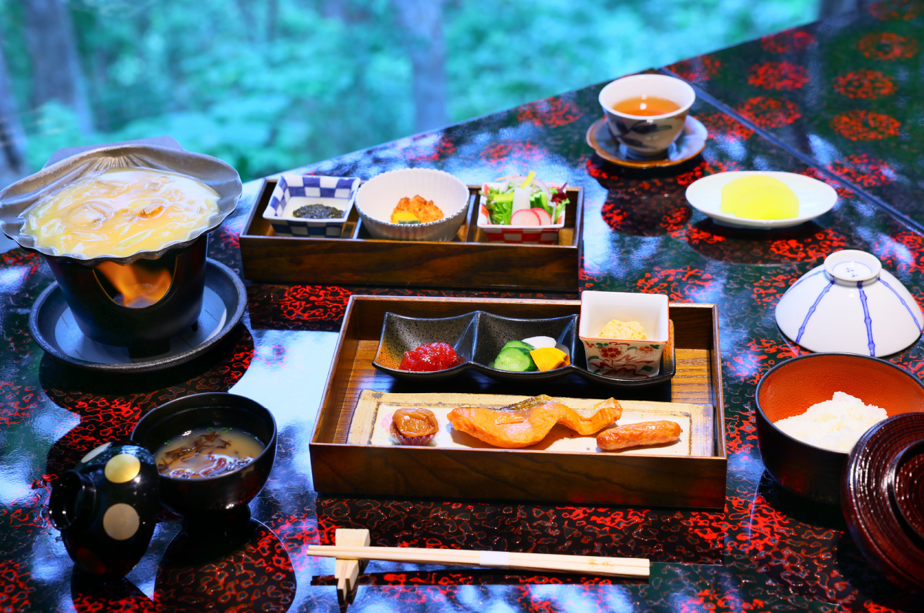 朝食 和食 写真